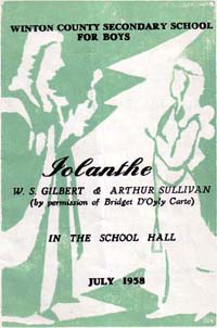 Iolanthe, 1958