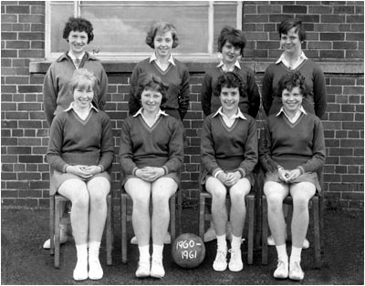 Girls Netball 1960-61
