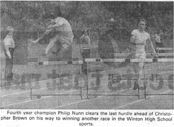Winton Sports Day Winners, 1978